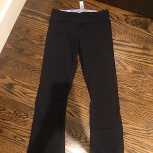 Ivivva Black Flared Yoga Pants